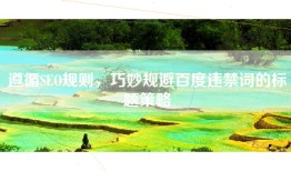 遵循SEO规则，巧妙规避百度违禁词的标题策略