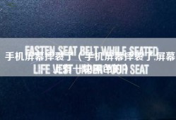 手机屏幕摔裂了（手机屏幕摔裂了,屏幕上有一块黑色的）