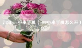 如何root小米手机（root小米手机怎么开）