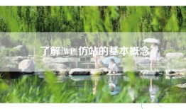 了解 WP 仿站的基本概念