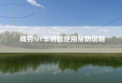 腾势NFC车钥匙使用帮助说明