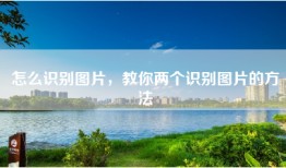 怎么识别图片，教你两个识别图片的方法
