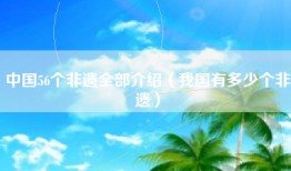 中国56个非遗全部介绍（我国有多少个非遗）