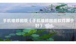 手机维修图纸（手机维修图纸软件哪个好）