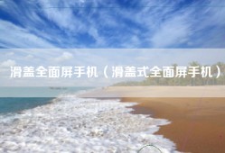 滑盖全面屏手机（滑盖式全面屏手机）