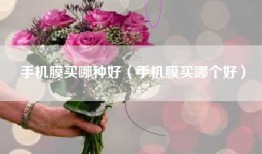 手机膜买哪种好（手机膜买哪个好）