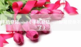 手机登陆gmail（手机登陆gmail邮箱登录不了）