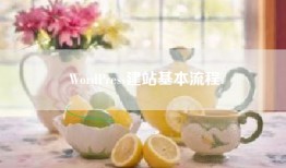 WordPress建站基本流程