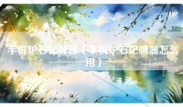 手机炉石记牌器（手机炉石记牌器怎么用）