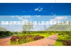 苹果手机英语怎么读（英语苹果怎么读）