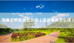苹果手机英语怎么读（英语苹果怎么读）