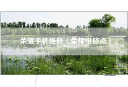 荣耀手机维修（荣耀维修点）
