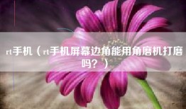 rt手机（rt手机屏幕边角能用角磨机打磨吗？）