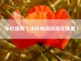 手机蜂窝（手机蜂窝网络在哪里）