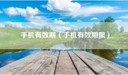 手机有效期（手机有效期限）