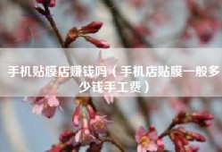 手机贴膜店赚钱吗（手机店贴膜一般多少钱手工费）