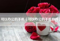 可以办公的手机（可以办公的手机软件）