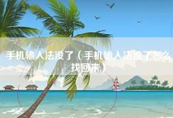 手机输入法没了（手机输入法没了怎么找回来）