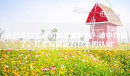 去日本打工真的那么美好吗？被中介骗了，几年后刷新对日本的认知