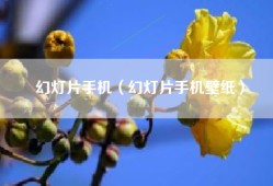 幻灯片手机（幻灯片手机壁纸）