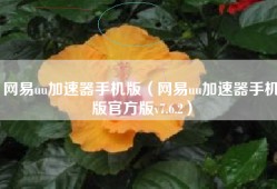 网易uu加速器手机版（网易uu加速器手机版官方版v7.6.2）