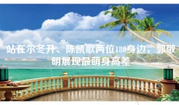 站在尔冬升、陈凯歌两位180身边，郭敬明展现最萌身高差