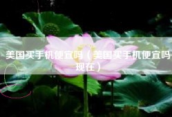 美国买手机便宜吗（美国买手机便宜吗现在）