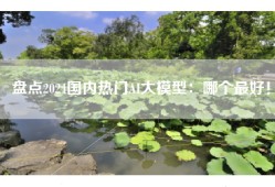 盘点2024国内热门AI大模型：哪个最好！