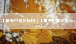 手机充电器保修吗（手机充电器保修吗 oppo）