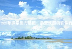 2024年探索磁力链接：最受欢迎的软件有哪些