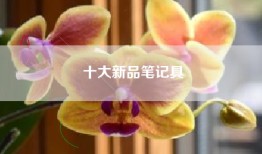 十大新品笔记具