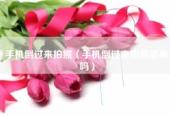 手机倒过来拍照（手机倒过来拍照显高吗）