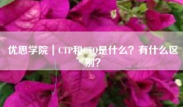 优思学院｜CTP和CTQ是什么？有什么区别？