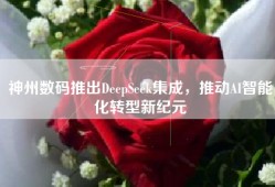 神州数码推出DeepSeek集成，推动AI智能化转型新纪元