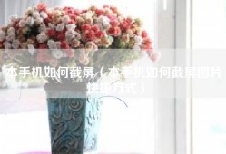 本手机如何截屏（本手机如何截屏图片 快捷方式）