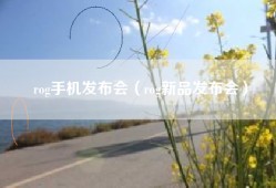 rog手机发布会（rog新品发布会）