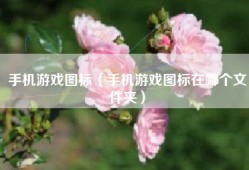 手机游戏图标（手机游戏图标在哪个文件夹）