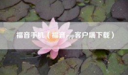 福音手机（福音app客户端下载）