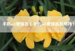 手机wifi增强器（手机wifi增强器有用吗）