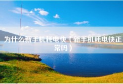 为什么新手机耗电快（新手机耗电快正常吗）