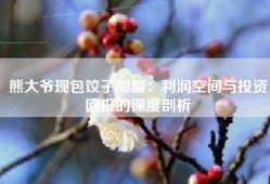 熊大爷现包饺子加盟：利润空间与投资回报的深度剖析
