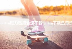 python磁力链接全速下载 python下载迅雷资源