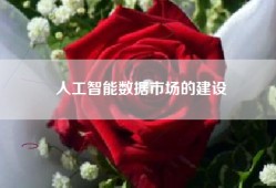 人工智能数据市场的建设