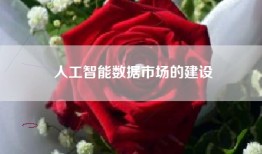 人工智能数据市场的建设