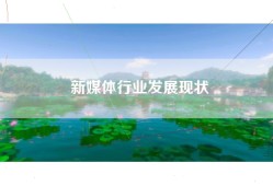 新媒体行业发展现状