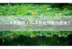 vivo手机配件（vivo手机配件真伪查询）