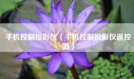 手机控制投影仪(手机控制投影仪遥控器)