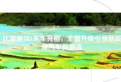 比亚迪汉L实车亮相，全面升级引领新能源汽车新潮流
