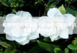 尼康传照片到手机（尼康传照片到手机不显示部分照片）