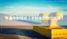 手机电影格式（手机电影格式转换）
